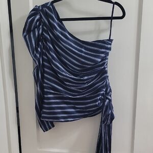 White House Black Market Navy Top